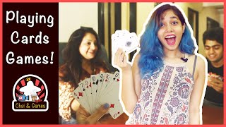 Top 5 Playing Cards Games HINDI | Family & Solo Playing Cards Games | How to Play //Chai And Games screenshot 4