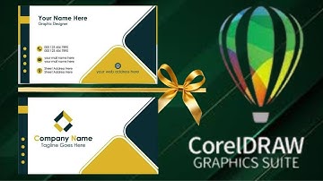 VISITING CARD DESIGN PART 2 USING CORAL DRAW