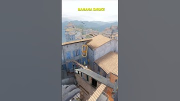 Banana Smoke From Spawn On Inferno To Control Map CS2 #shorts