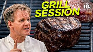 Intense Pressure as the Final Burgers Hit the Grill | Hell's Kitchen USA