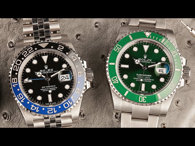 Jewelry-N-Loan  Superhero Watches: Rolex Batman vs. Rolex Hulk