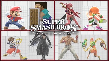 Super Smash Bros. Ultimate: All characters