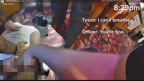 Canton, Ohio police bodycam video of Frank Tyson's death