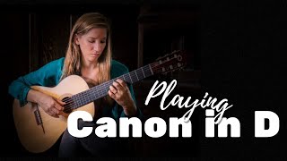 Video voorbeeld van "Pachelbel's Canon in D | Performed on the Classical Guitar by Ines Thome"