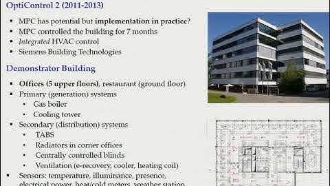 Case Studies Implementing MPC on a Building