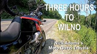 THREE HOURS TO WILNO: Nick Adams's Moto Guzzi Travels