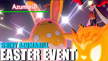 SHINY AZUMARILL! ft. G-Max Cinderace? Easter Event 2021 | Pokémon Sword & Shield *EVENT OVER*