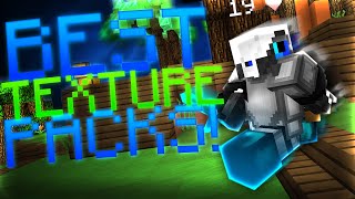 Top 5 BEST Texture Packs for Minecraft Skywars! [PvP Packs] [v2]