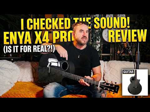 Enya X4 Pro Carbon Fiber Guitar Review | Sound Test, Onboard FX & Wooden Guitar Comparison