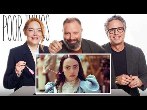 Emma Stone, Mark Ruffalo & Director Yorgos Lanthimos Talk 'Poor Things'