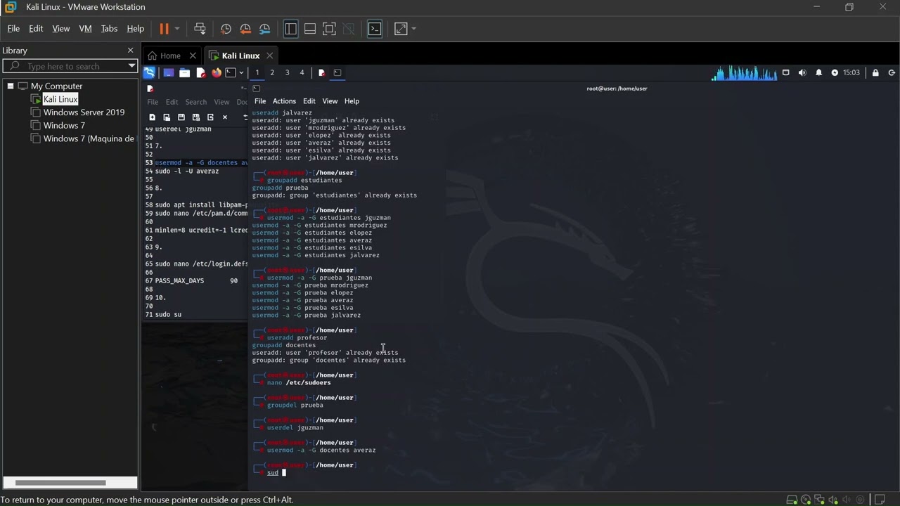 Práctica 8 - Gestión de usuarios en Linux