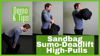 GORUCK Sandbag Sumo-deadlift High-pulls (SDHP) Demo and Tips