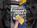 NISSAN VERSA / TROCA DE ÓLEO E FILTROS