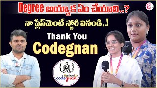 Codegnan : Real Students Feedback About Job Placements and Institute | @sumantvMotivation