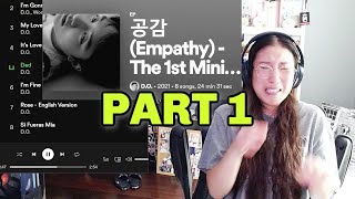 D.O. 1st mini album '공감' EMPATHY | FIRST LISTEN 🎧 PART 1