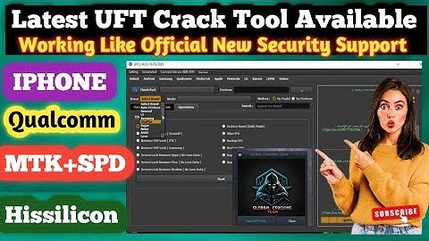 GCT Add Now UFT Tool V6 Support All Android Mobile FRP, Hard Reset Flashing New Sec 2025