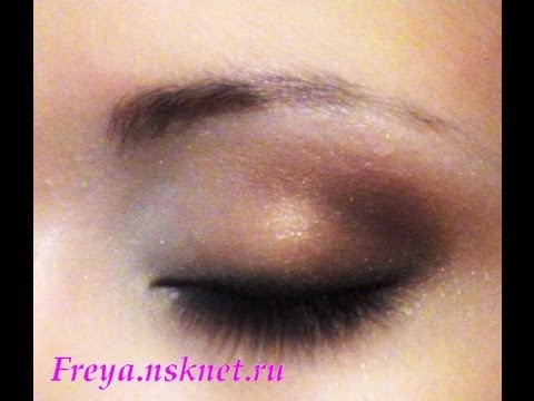 Макияж глаз Карамель видео инструкция рус версия