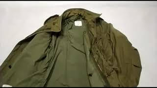 M65 FIELD JACKET ALPHA INDUSTRIES size MEDIUM LONG