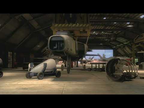 Airport Hangar Ambience - Jets And Machinery