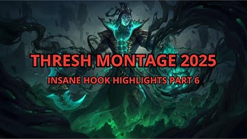 Thresh Montage 2025 | INSANE Hook Highlights Part 6 🔥 #thresh  #lolmontage