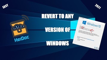 How to Revert to Any windows version! | 1909 | 2004 | 1803 and more!