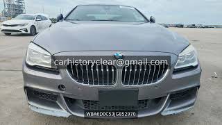 2018 BMW 640 I Gran Coupe | WBA6D0C53JG852970