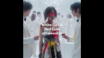 Thumbnail of White Light and Red Eyes - Official Teaser | Kaleo Skye  #trendingmusic  #music #song #trending