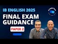 IB English Paper 2 Preparation Quiz