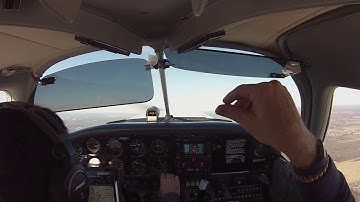 Piper Warrior IFR Departure from Flying W: Takeoff, Climb