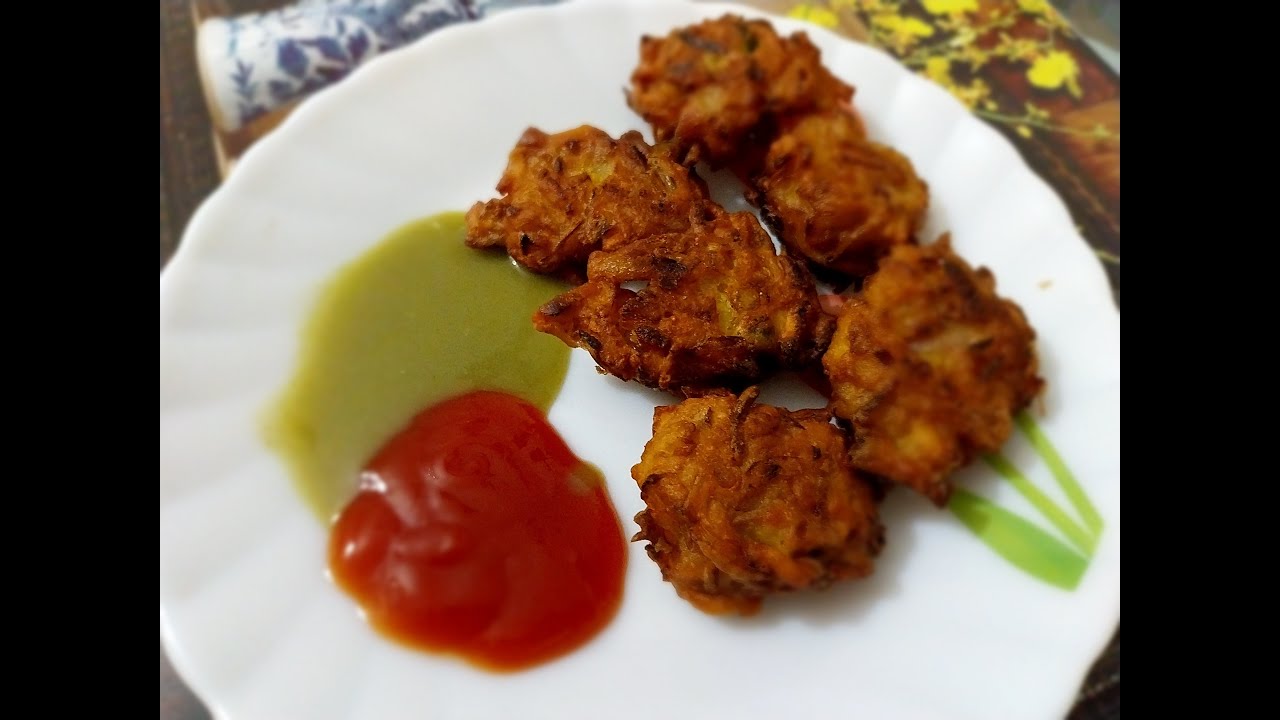 Onion and Potato Pakora Rainy Day Special Pakora recipe YouTube