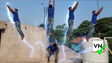 उड़ना सीखे सिर्फ 5 मिनट में || Flying & Landing Like Superhero || VN Video Editing | Jsr ka Londa