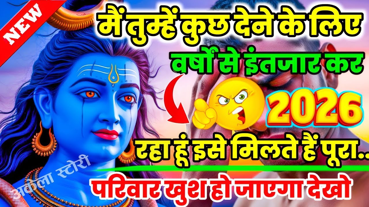 888🕉️मै तुम्हे कुछ देने के लिए वर्षो से इंतजार कर रहा हू💯😭mhadev ji ka sandesh🔱 #shivshakti #mahadev