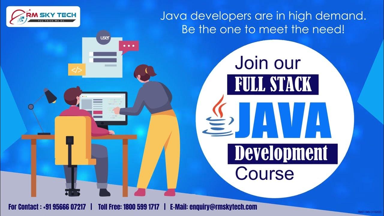 Full Stack – JAVA Course || RM Sky Tech || Pondicherry - YouTube