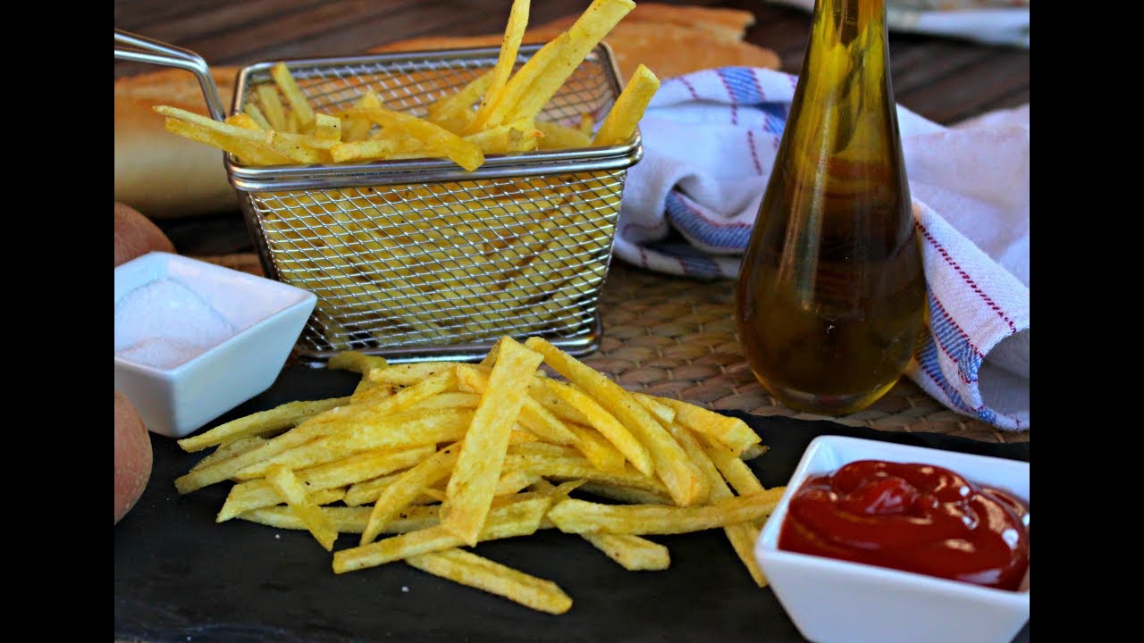 Como hacer papas fritas crujientes