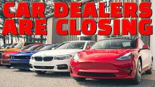 Car Dealers Are CLOSING THEIR DOORS! New Car Inventory Is SPIKING!