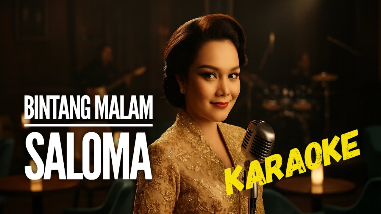 Karaoke : BINTANG MALAM (Saloma) HD