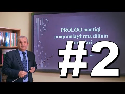Video: Proloq məntiqi proqramlaşdırma dilidirmi?