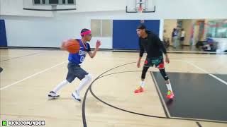 GHERBO and N3on Go 1 on 1 in a Basketball Game and N3on Gets Humiliated. 😳