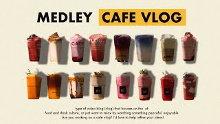 Cafe Vlog 20 Minutes of Aesthetic Drink Creations.😎 #cafevlog #คาเฟ่vlog #카페브이로그#음료제조영상