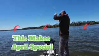 This Makes April Crappie Fishing Special w/ Livescope Footage