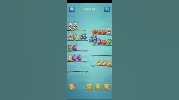 Bird sort puzzle level 95 #birdsortpuzzle