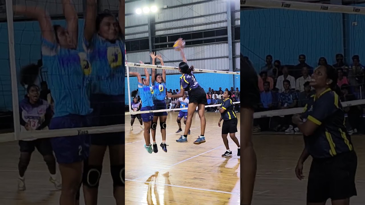 All kerala inter collegiate volleyball tournament at Varappuzha, kochi💥