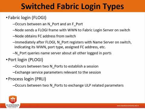 2 11 Switched Fabric Login Types