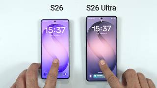 Samsung Galaxy S26 vs S26 Ultra = Speed Test