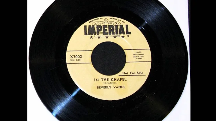 BEVERLY VANCE - In the Chapel [Rockabilly - 1957]