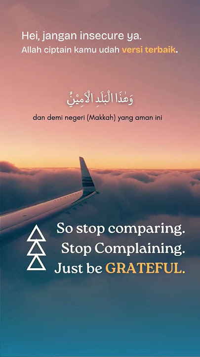 STOP INSECURE ALLAH TAU PERSIS WORTH KAMU. !! #shorts #shortsislami