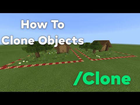 Minecraft - How To Use The Clone Command