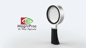 Showcasing- The 10x Magnifying Glass with Fully Dimmable LEDs & 3 Lighting Modes MP9896