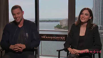Ed Skrein & Loan Chabanol Interview - THE TRANSPORTER REFUELED - This Is Infamous