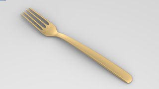 How to Model a Fork Using SubD in Rhino 7